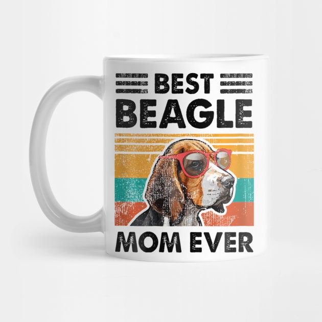 Best Beagle Mom Ever Dog Sunglasses Mothers Day by Namatustee